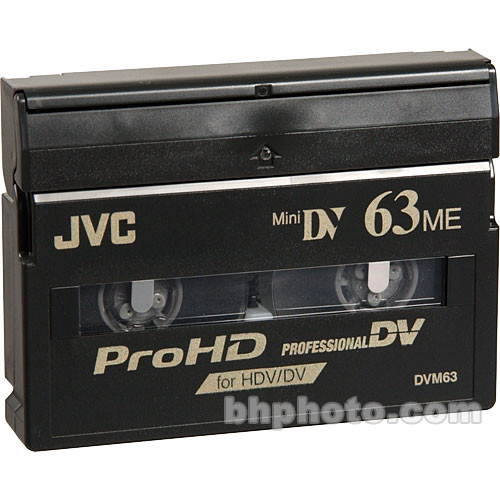 JVC M-DV63PROHD ProHD HDV Cassette (63 Minutes)