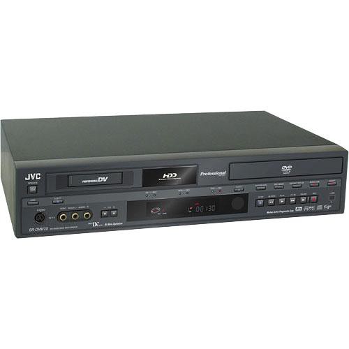JVC DEMO SR-DVM700 3-in-1 Video Recorder/Player