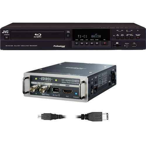 JVC SR-HD1500 HD-SDI Converter/Recorder Kit