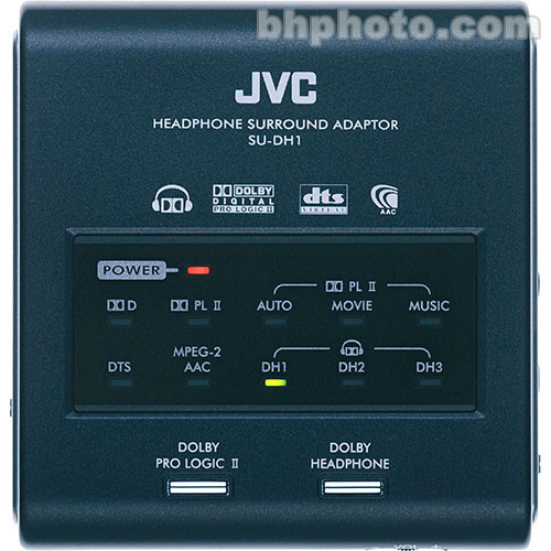 JVC SU-DH1 - 5.1 Surround Sound Processor for Wired Stereo Headphones