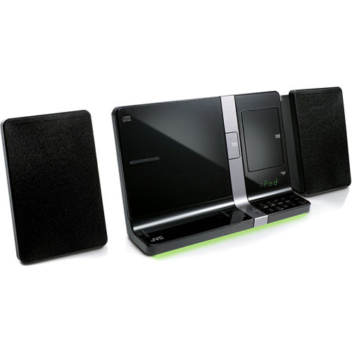 JVC UXVJ3B Shelf Audio System - Black
