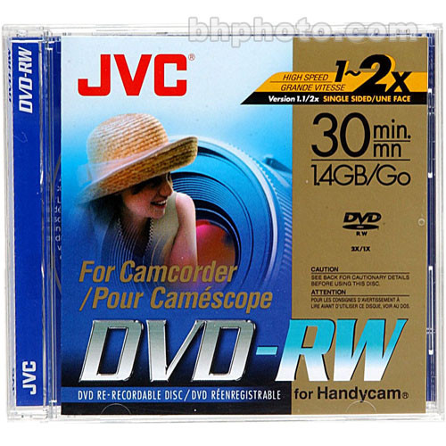 JVC VDW14DU Mini DVD-RW Disc (1)