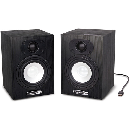 Jammin NS-5 4" 2-Way USB Studio Monitor Speakers (Pair)