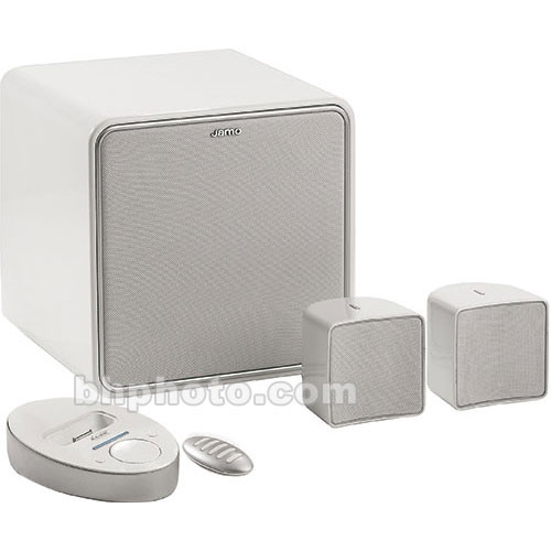 Jamo i300 2.1 Channel iPod Speakers with Dock (White)