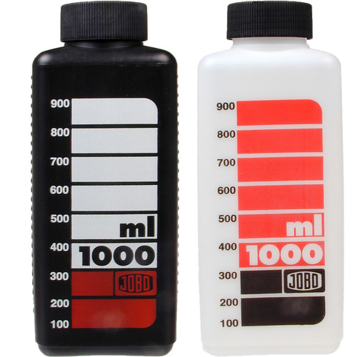 Jobo 1000ml Storage Bottle Kit (4 White, 2 Black)