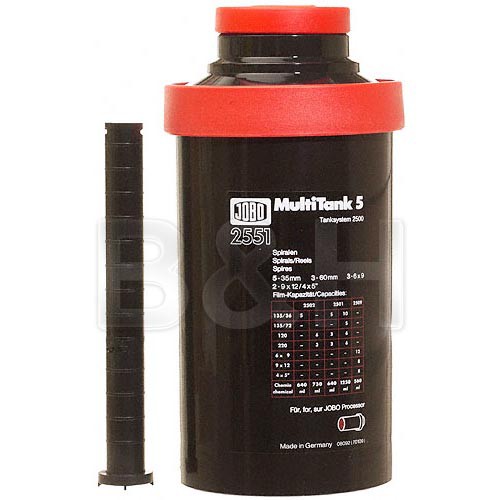 Jobo Five-Reel Film Tank with Magnet