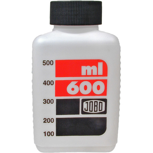 Jobo 600ml Scaled Storage Bottle (White)