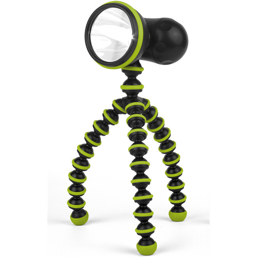 JOBY Gorillatorch 100 Hands-Free LED Flashlight (Black/Lime Green)