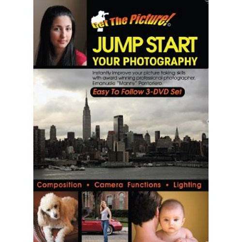 GET the PICTURE DVD: Jump Start Your Photography by Emanuele "Manny" Pontoriero (3 DVDs)