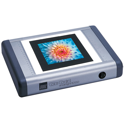Just Normlicht 10 x 15" Smart Light 5000 Transparency Viewer (Silver)