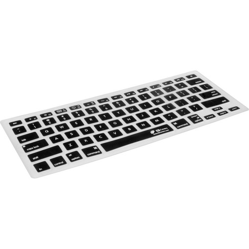 KB Covers Checkerboard Keyboard Cover for MacBook (Clear w/Black Buttons)