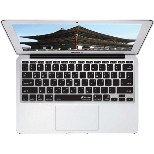 KB Covers Korean Keyboard Cover for MacBook Air 11" (Unibody, Black Keys)