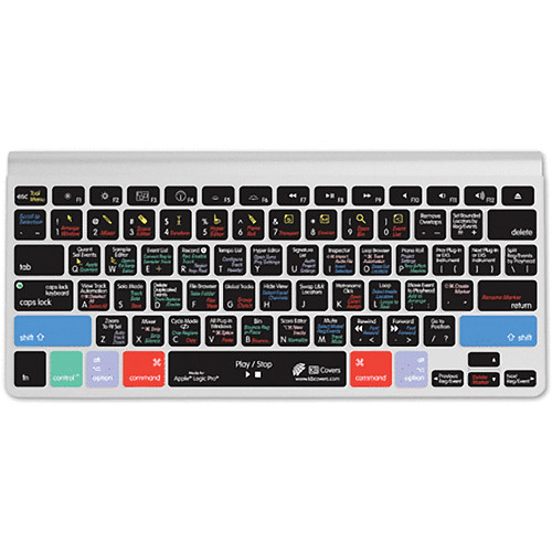 KB Covers Logic Pro / Express Cover for Apple Ultra-Thin Wireless & Compact Wired Keyboard