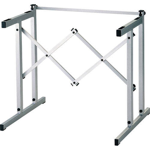 K&M 18880 キーボードスタンド K&M 18880 Table Style Keyboard Stand (Silver) 18880-000-30 B&H