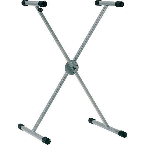 K&M 18940 X-Style Keyboard Stand (Silver)