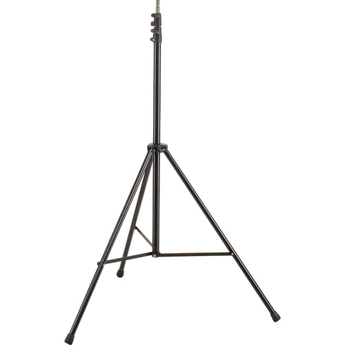 K&M 20800 Adjustable Microphone Stand without Boom (Black)