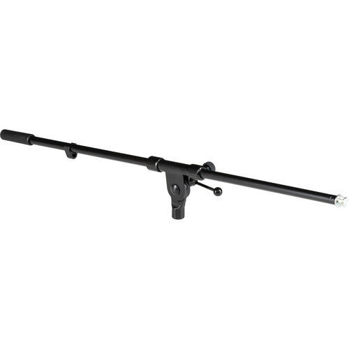 K&M 211 One-Piece Boom Arm with 3/8" Thread (Black)