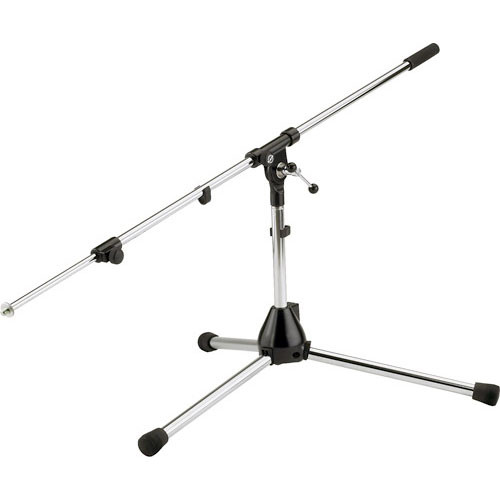 K&M 255 Low Level Microphone Stand (Chrome)