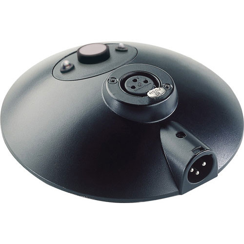 K&M 29377 Microphone Table Base (Black)