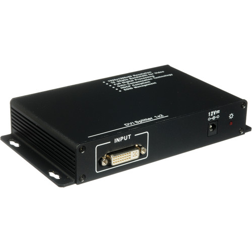 KanexPro DVI Splitter with Full HD 1080p & HDCP Management (1 x 2)