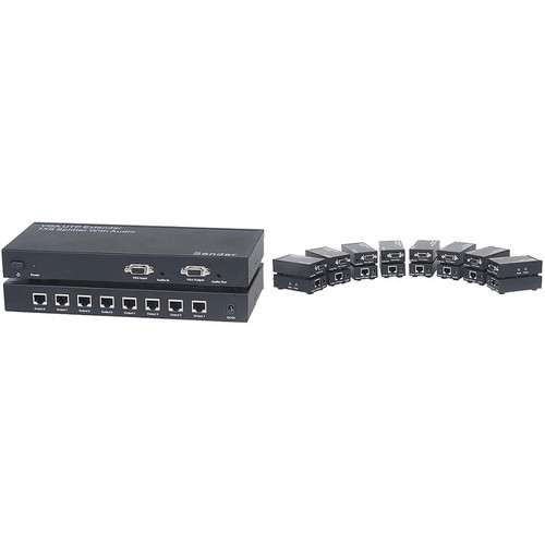 KanexPro VGA Extender over CAT5/6 with Audio (1 x 8)
