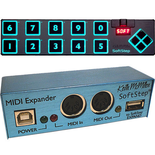 Keith McMillen Instruments SoftStep Controller and MIDI Expander Bundle