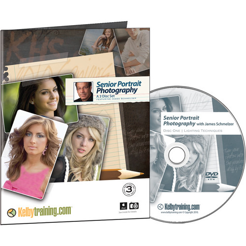 Kelby Media DVD: Senior Portraits: Background, Props, and Shooting Ideas with James Schmelzer