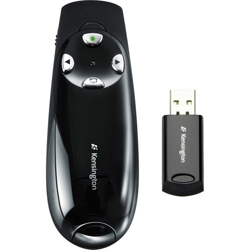 Kensington Wireless Presenter Pro with Green Laser Pointer