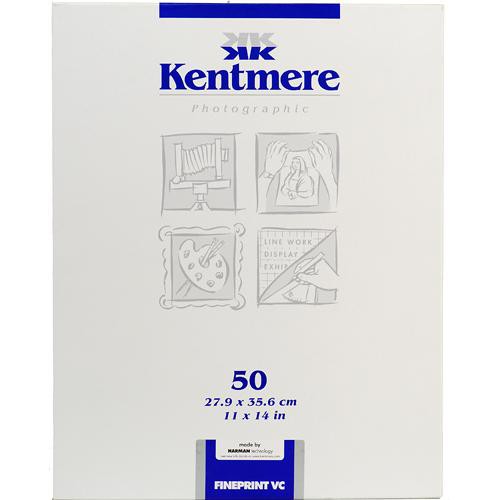 Kentmere Fineprint VC B&W  FB Paper (11x14", Glossy, 50 Sheets)