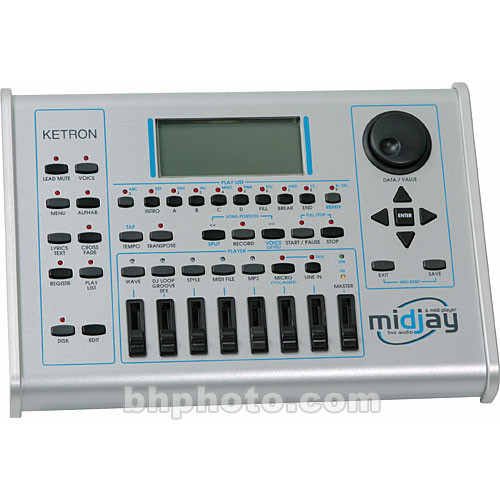 Ketron Midjay - Live Audio and MIDI Player/Arranger