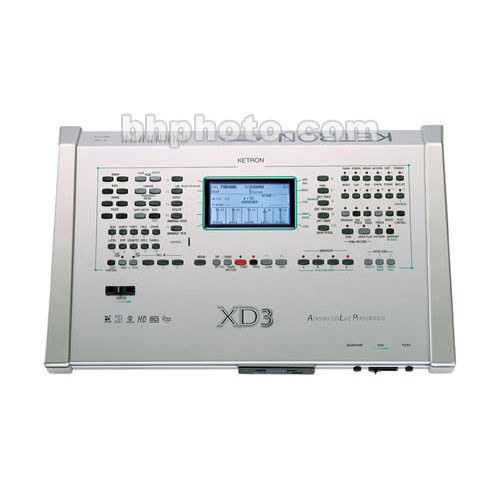 Ketron XD3 - Sound Module MIDI Workstation with Hard Drive and Vocalizer
