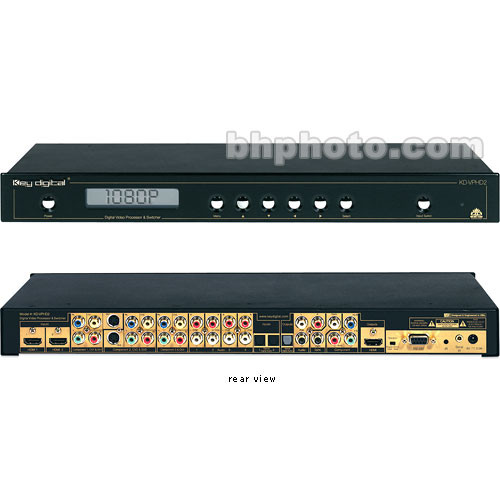 Key Digital KD-VPHD2 Digital Video Switcher and Processor