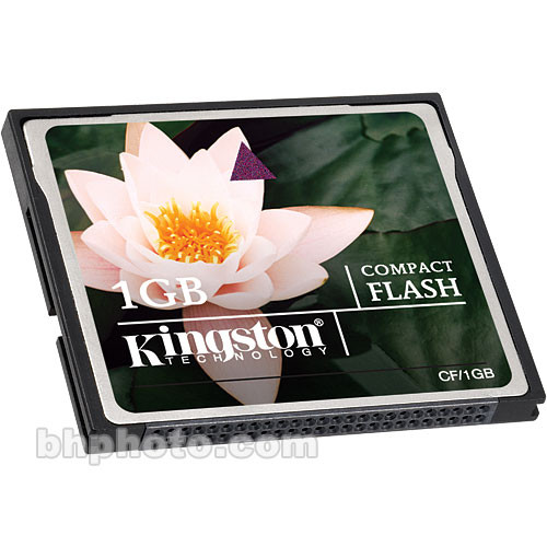 Kingston 1GB Standard CompactFlash Memory Card