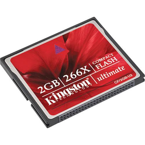 Kingston 2GB CompactFlash Ultimate 266x Card