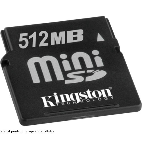 Kingston 512MB miniSD Card