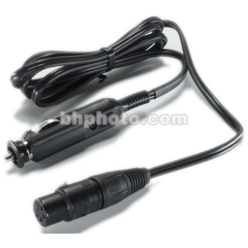 Kino Flo DC Car Plug Adapter to 4-Pin XLR - 6'