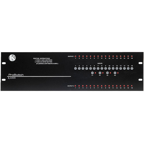 Knox Video Technologies Beta 16x2 Audio Video Switcher