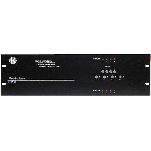 Knox Video Technologies Gamma 4x2 Video Switcher
