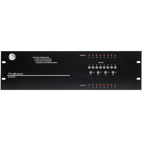 Knox Video Technologies Gamma 8x2 Video Switcher