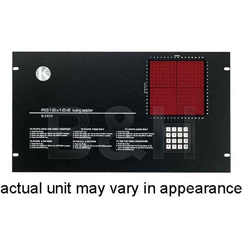 Knox Video Technologies RS-1616RB Vertical Interval Matrix Switcher