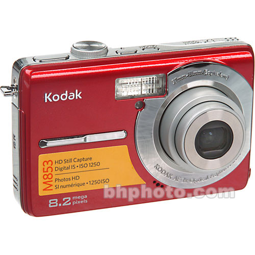 Kodak EasyShare M853 Digital Camera (Red Rose)