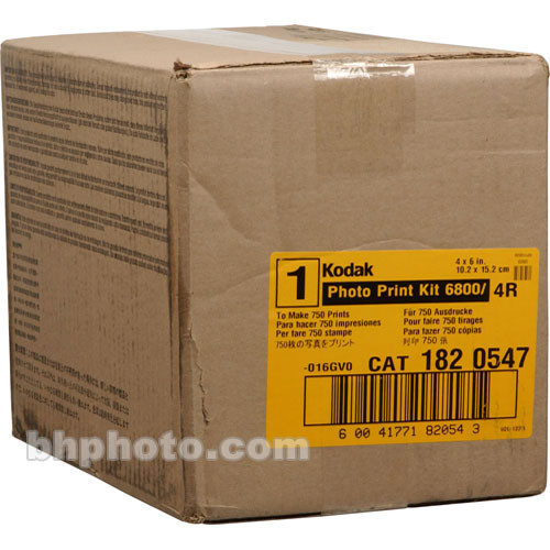 Kodak Photo Print Kit for the 6800 Thermal Printer - 4R