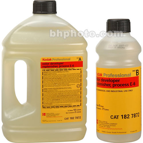 Kodak E-6 Color Developer Replenisher for Color Slide Film - Makes 10 Liters