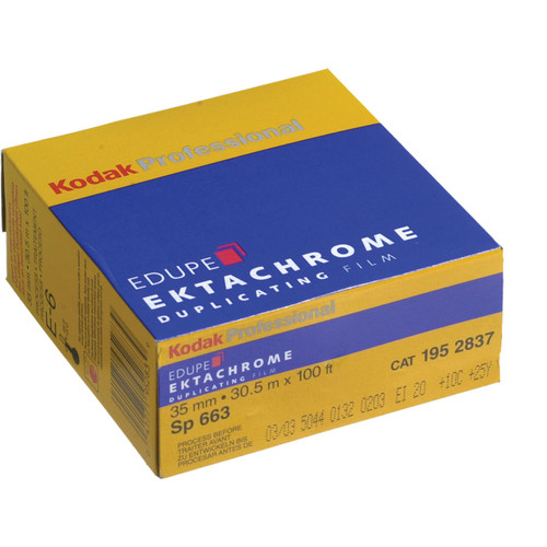 Kodak Edupe 35mm 100' Roll Duplicating Film