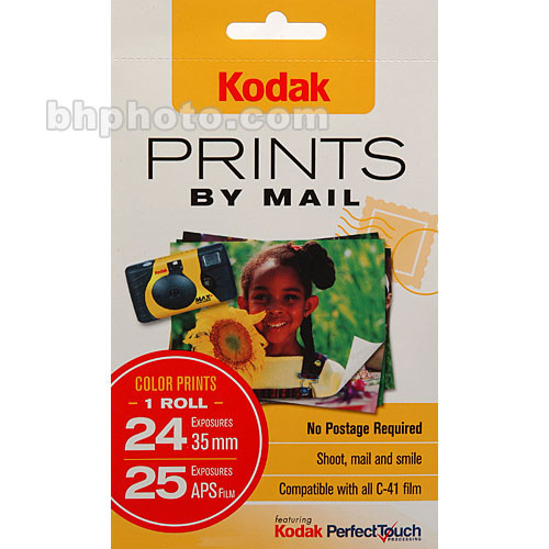 Kodak DP-24 Prepaid Processing Mailer for 24 35mm Exposure/25 APS Film
