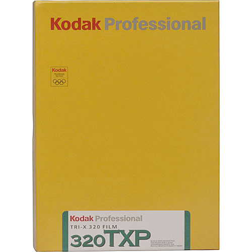 Kodak Professional Tri-X 320 Black and White Negative Film (8 x 10", 10 Sheets)