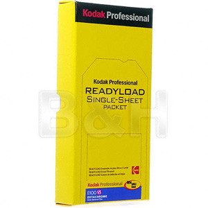 Kodak E100VS 4x5" Single Sheet Readyload 20 Sheets Ektachrome Film (ISO-100)