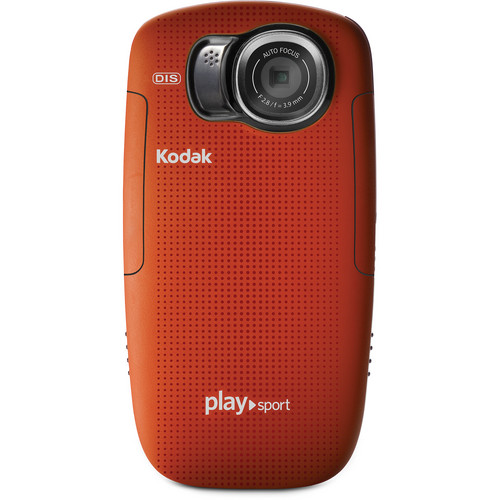 Kodak PLAYSPORT Zx5 Video Camera (Red) 8357428 B&H Photo Video