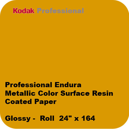 Kodak Professional Endura Metallic Color 24" x 164' Glossy
