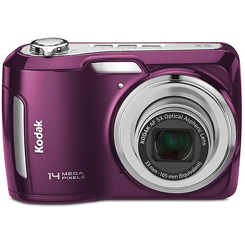 Kodak EasyShare C195 本体 レッド Kodak EasyShare C195 Digital Camera (Purple) 8721664 B&H Photo